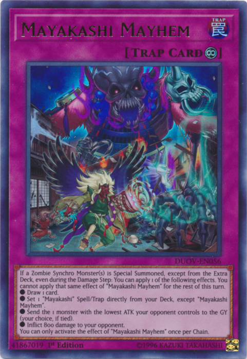 Mayakashi Mayhem [DUOV-EN056] Ultra raro 