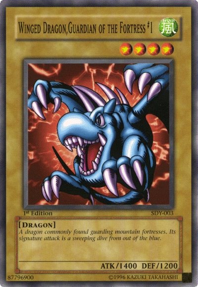 Dragón Alado, Guardián de la Fortaleza n.° 1 [SDY-003] Común 