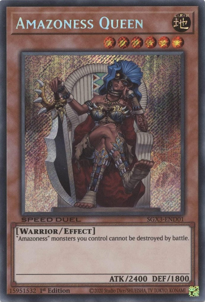 Reina Amazona [SGX3-END01] Secreta Rara 