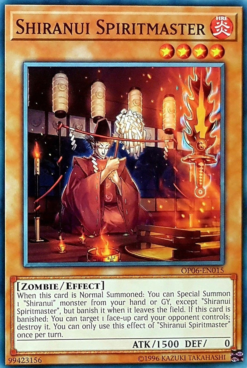 Maestro espiritual Shiranui [OP06-EN015] Común 