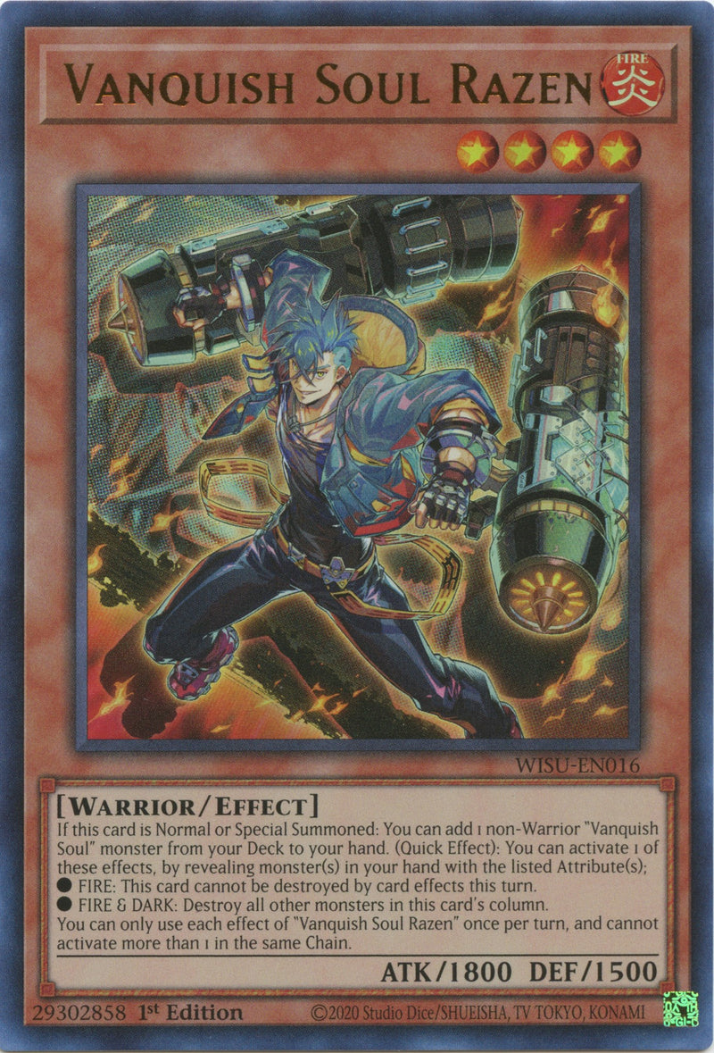 Vanquish Soul Razen [WISU-EN016] Ultra Raro 