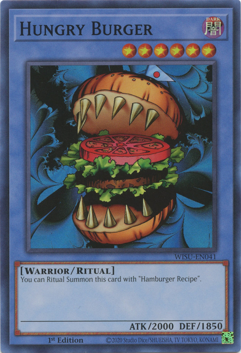 Hamburguesa hambrienta [WISU-EN041] Súper poco hecha 