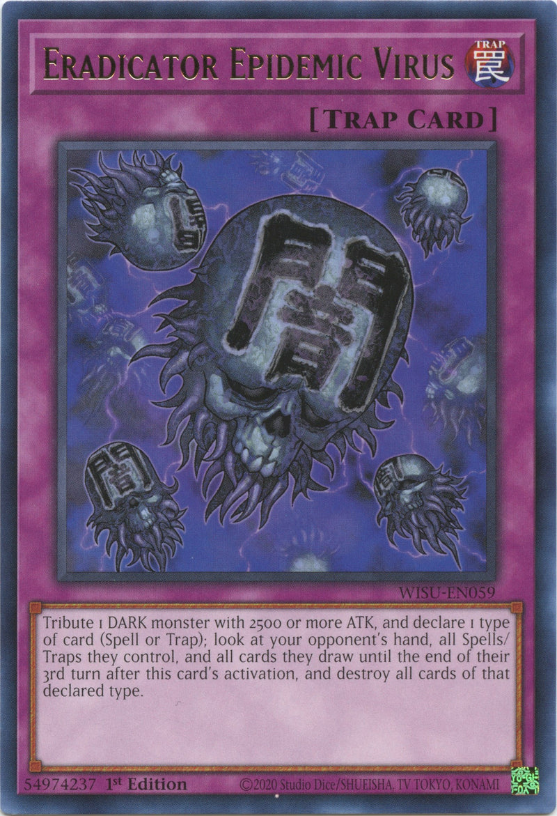 Virus epidémico erradicador [WISU-EN059] Raro 