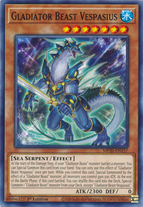 Bestia Gladiadora Vespasio [MP20-EN157] Común 