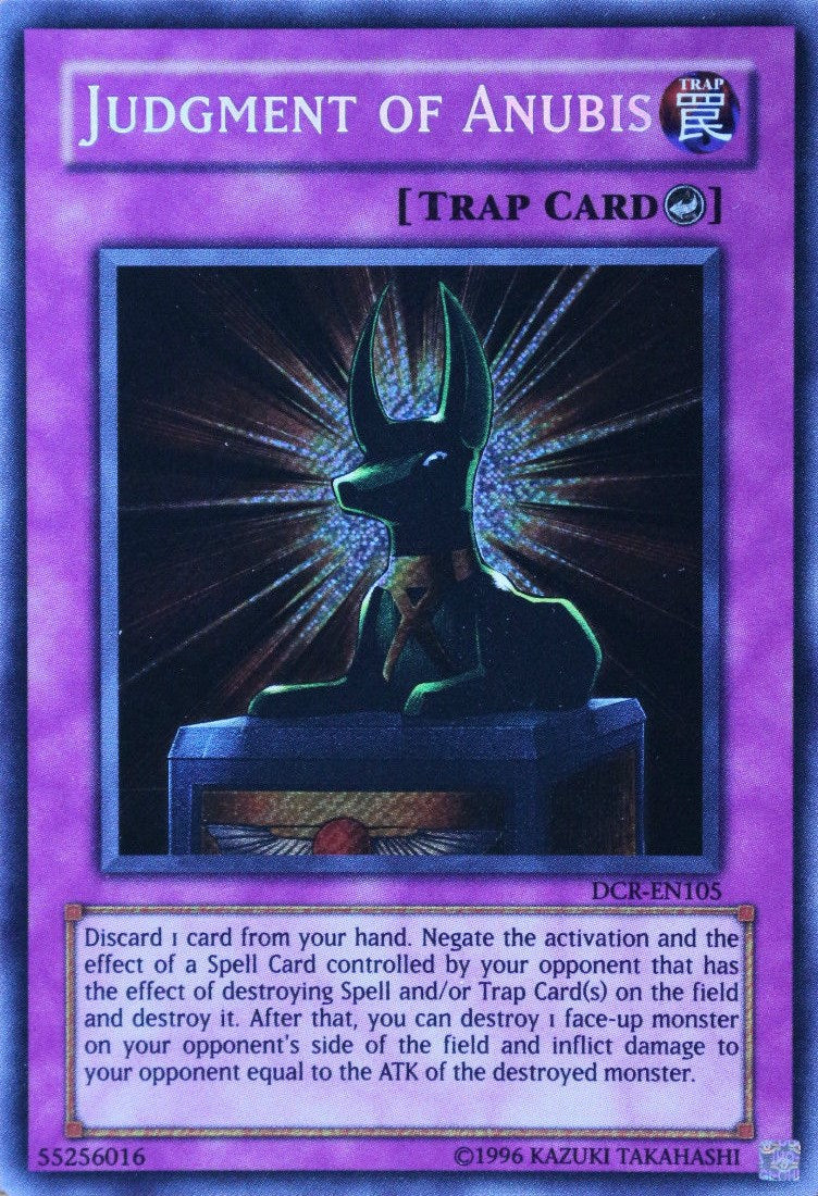 Juicio de Anubis [DCR-EN105] Secreto Raro 