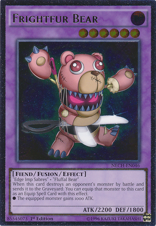 Oso de peluche Frightfur [NECH-EN046] Raro definitivo 