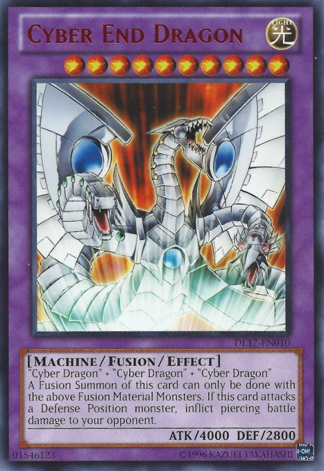 Dragón Cibernético del Fin (Rojo) [DL17-EN010] Raro 