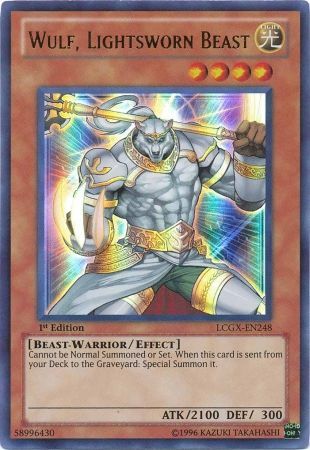 ライトロード・ビースト ウルフ [LCGX-EN248] ウルトラレア