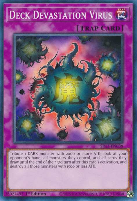 Virus de devastación de cubierta [SR13-EN038] Común 