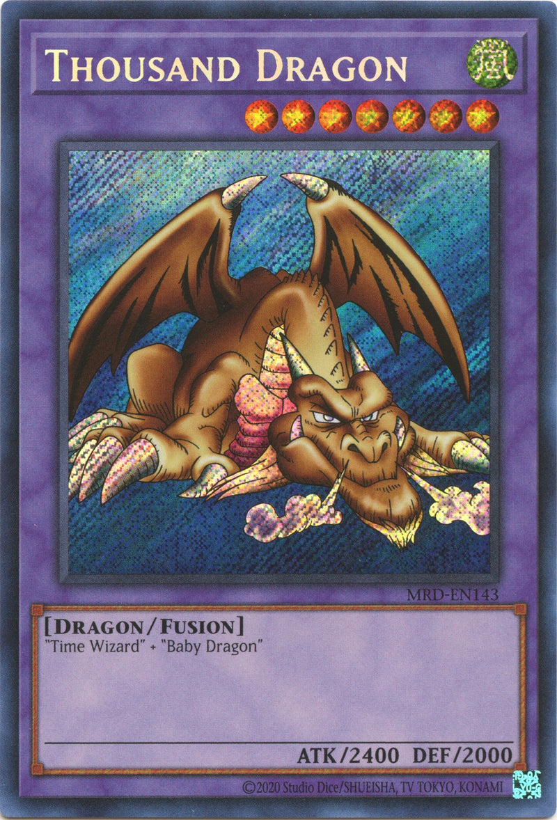 Mil Dragones (25.º Aniversario) [MRD-EN143] Secreta Rara 