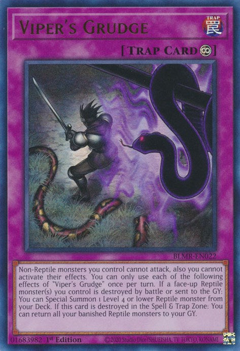 Rencor de Viper [BLMR-EN022] Ultra Raro 