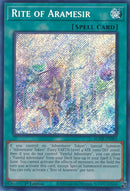 Rito de Aramesir [BLMR-EN093] Secreto Raro 