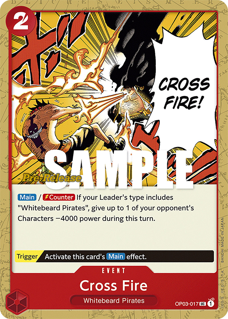 Fuego cruzado [Cartas de prelanzamiento de Pilares de Fuerza] 