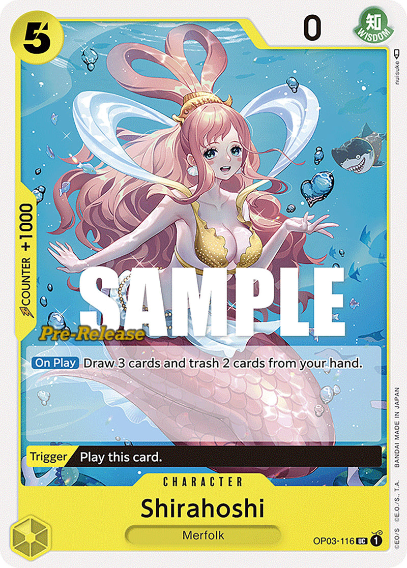 Shirahoshi [Cartas de prelanzamiento de Pilares de la Fuerza] 
