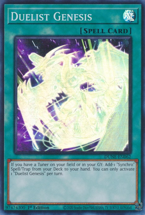 Duelista Génesis [DUNE-EN062] Súper Rara 