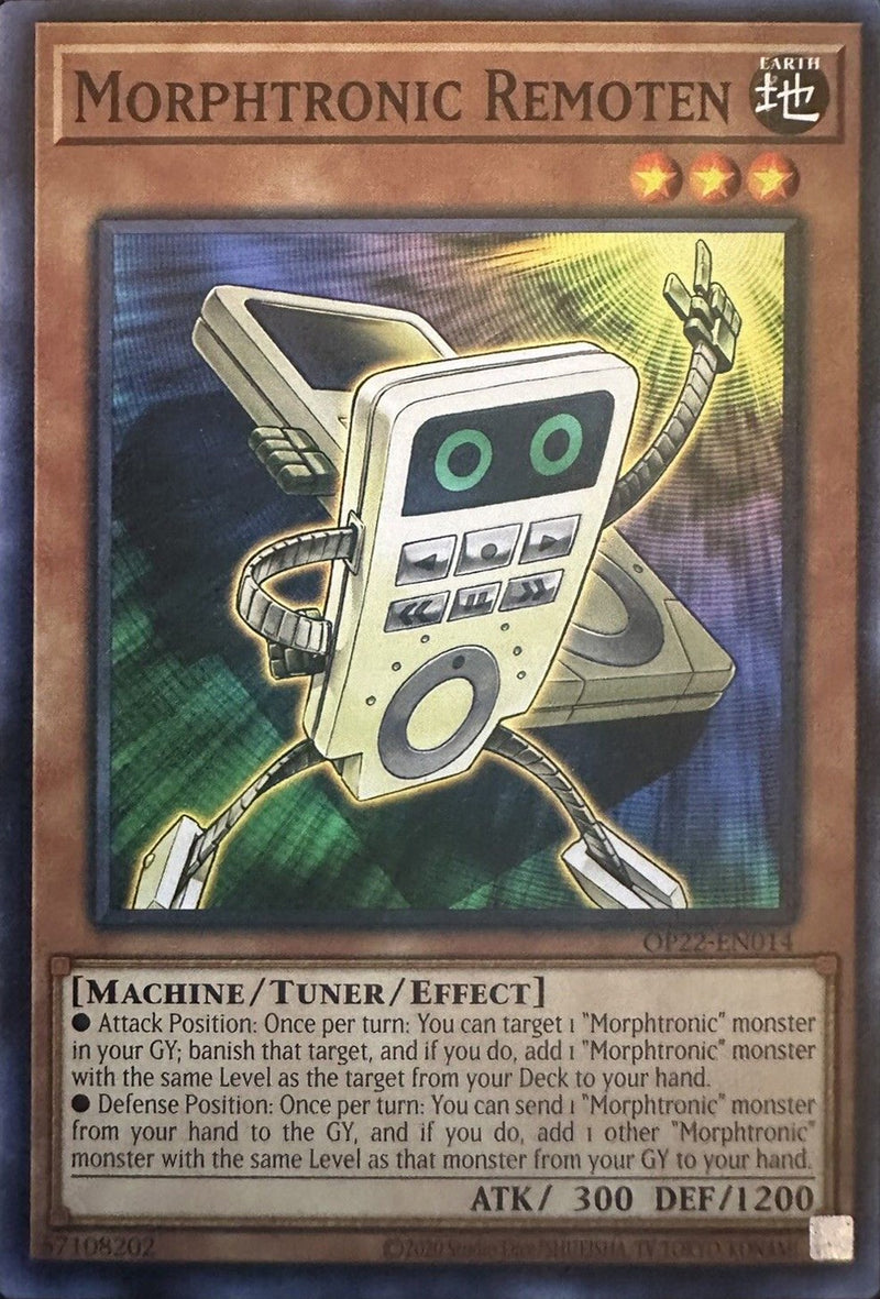 Control remoto Morphtronic [OP22-EN014] Común 