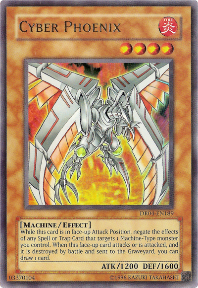 Cyber ​​Phoenix [DR04-EN189] Ultra Raro 