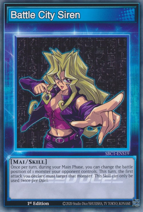 Sirena de Ciudad Batalla [SBC1-ENS19] Común 