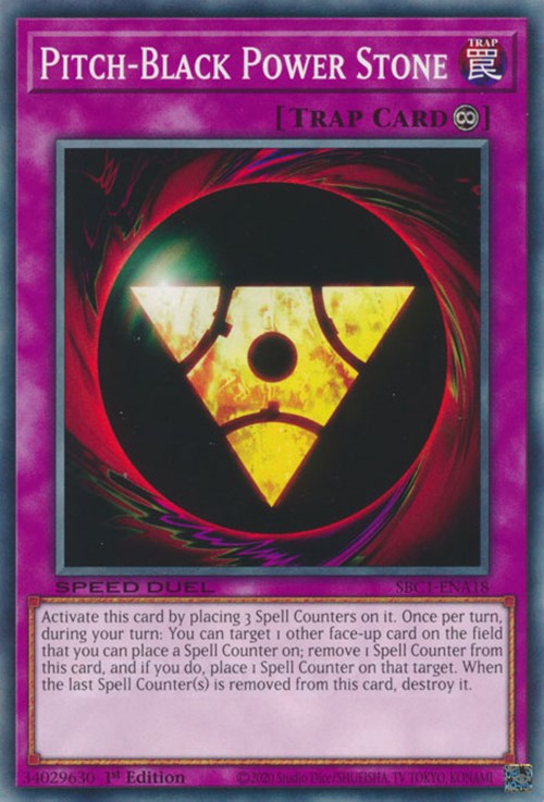 Pitch-Black Power Stone [SBC1-ENA18] Common
