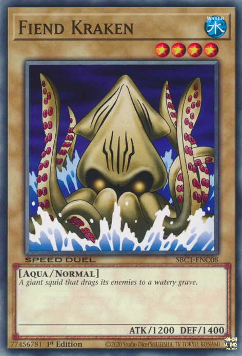 Kraken demonio [SBC1-ENC08] Común 