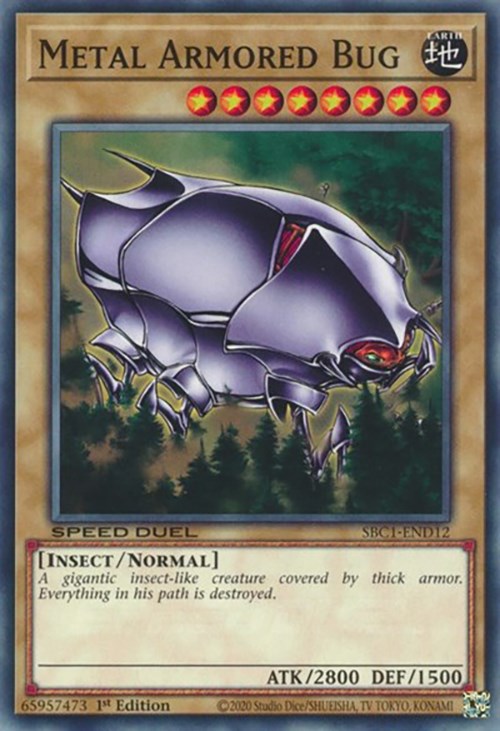 Insecto blindado de metal [SBC1-END12] Común 