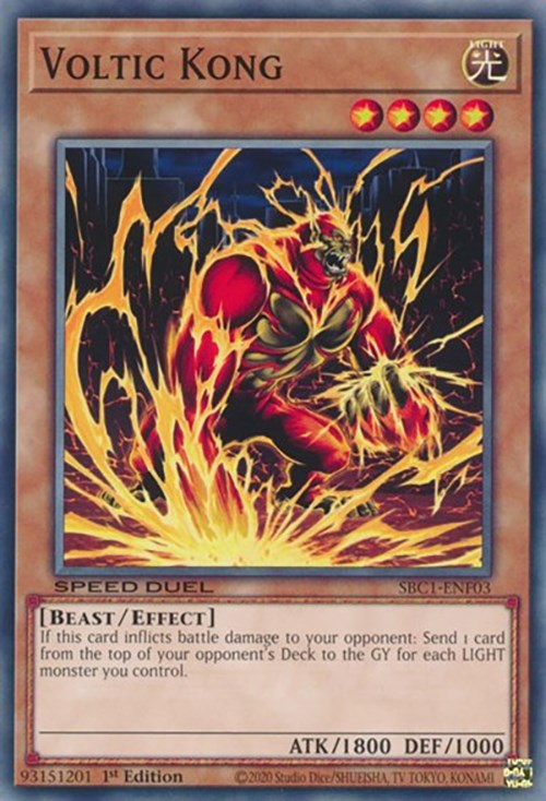 Voltic Kong [SBC1-ENF03] Común 