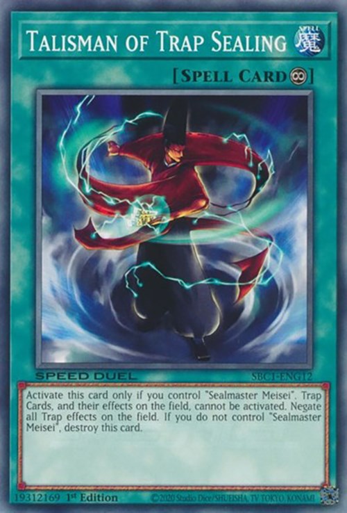 Talismán de sellado de trampas [SBC1-ENG12] Común 