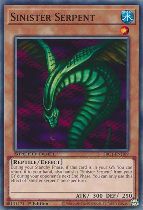 Serpiente siniestra [SBC1-ENH09] Común 