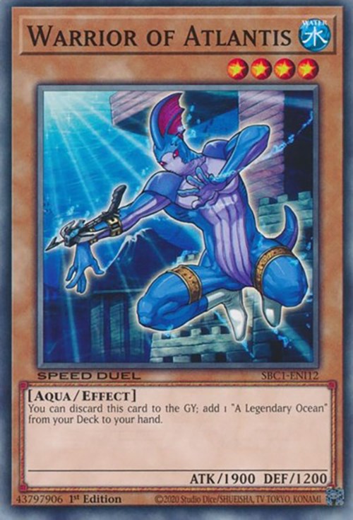 Guerrero de la Atlántida [SBC1-ENI12] Común 