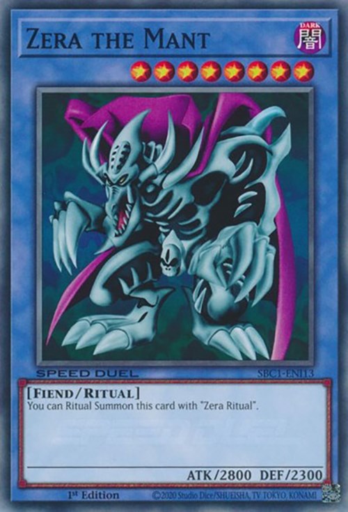 Zera la Mant [SBC1-ENI13] Común 