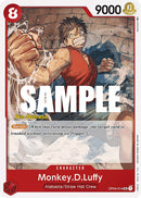 Monkey D. Luffy [Cartas de prelanzamiento de Kingdoms of Intrigue] 