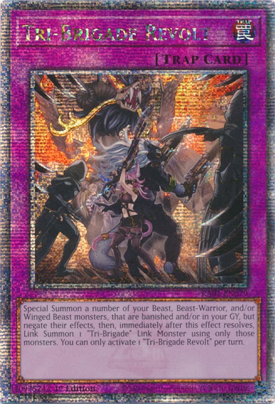 Revuelta de las Tres Brigadas [RA01-EN079] Secreto Raro de un Cuarto de Siglo 