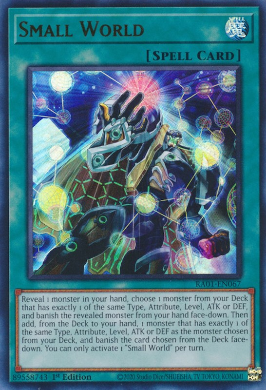 Mundo pequeño [RA01-EN067] Ultra raro 