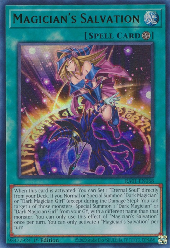 Salvación del mago [RA01-EN068] Ultra rara 