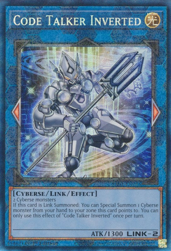 Code Talker Invertido [RA01-EN045] Prismático Coleccionista Raro 