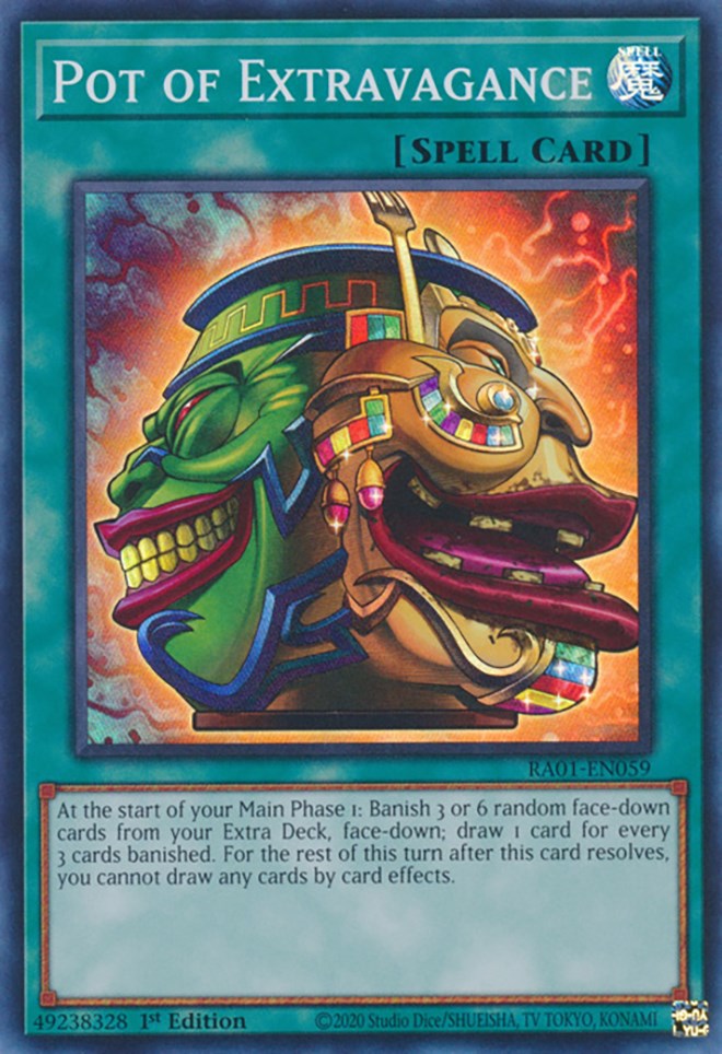 Olla de la extravagancia [RA01-EN059] Súper rara 