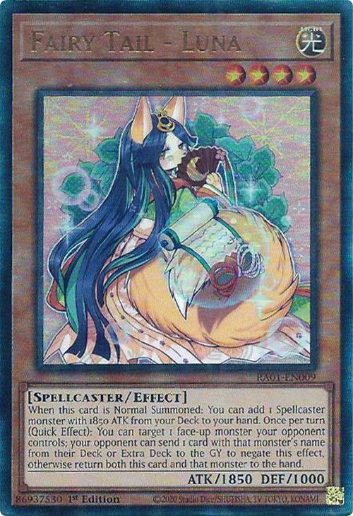 Fairy Tail - Luna [RA01-EN009] Prismática Definitiva Rara 