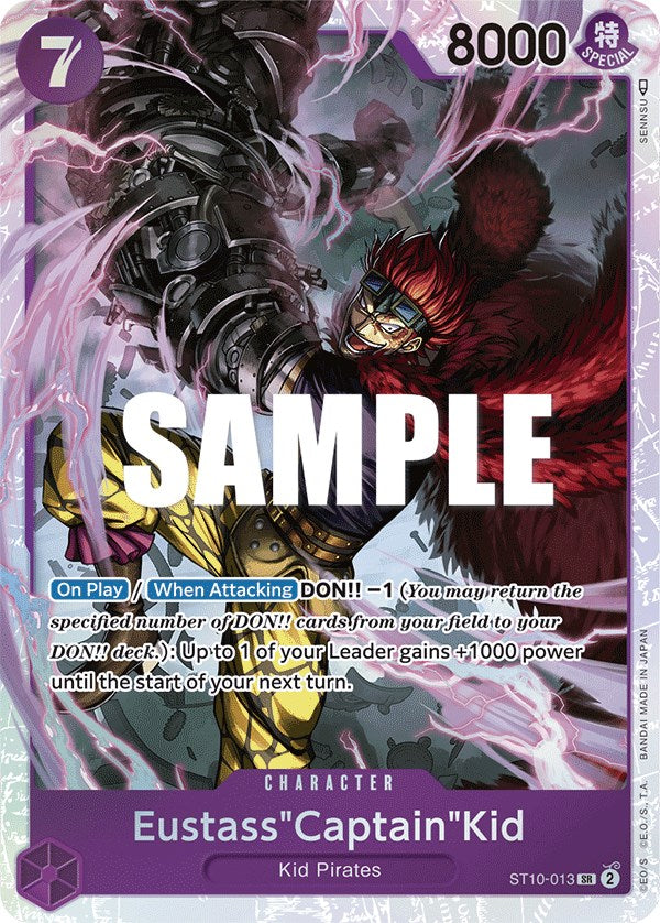 Eustass "Capitán" Kid [Ultra Deck - Los Tres Capitanes] 
