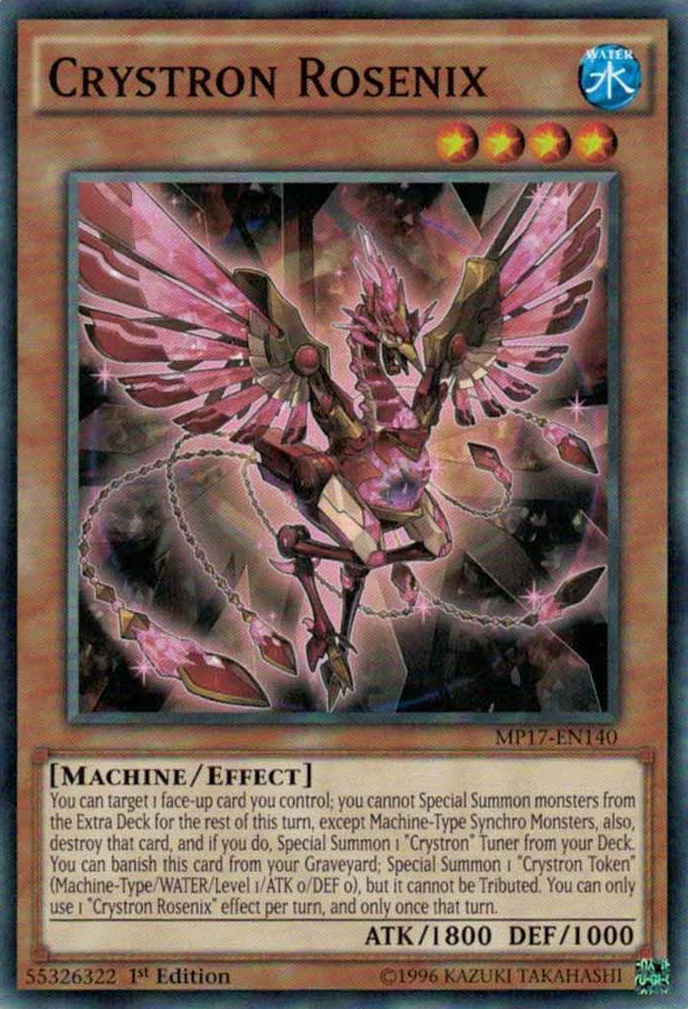 Crystron Rosenix [MP17-EN140] Común 
