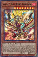 Garunix Rey del Fuego Sagrado [SR14-EN001] Ultra Raro 