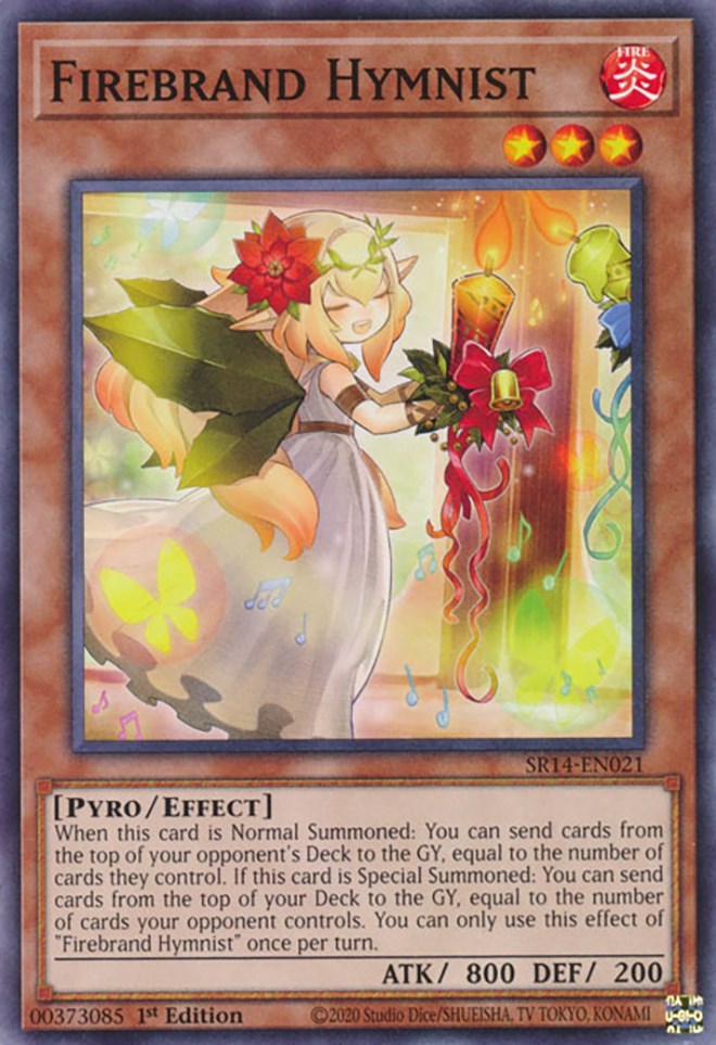 Himnista de la marca de fuego [SR14-EN021] Común 
