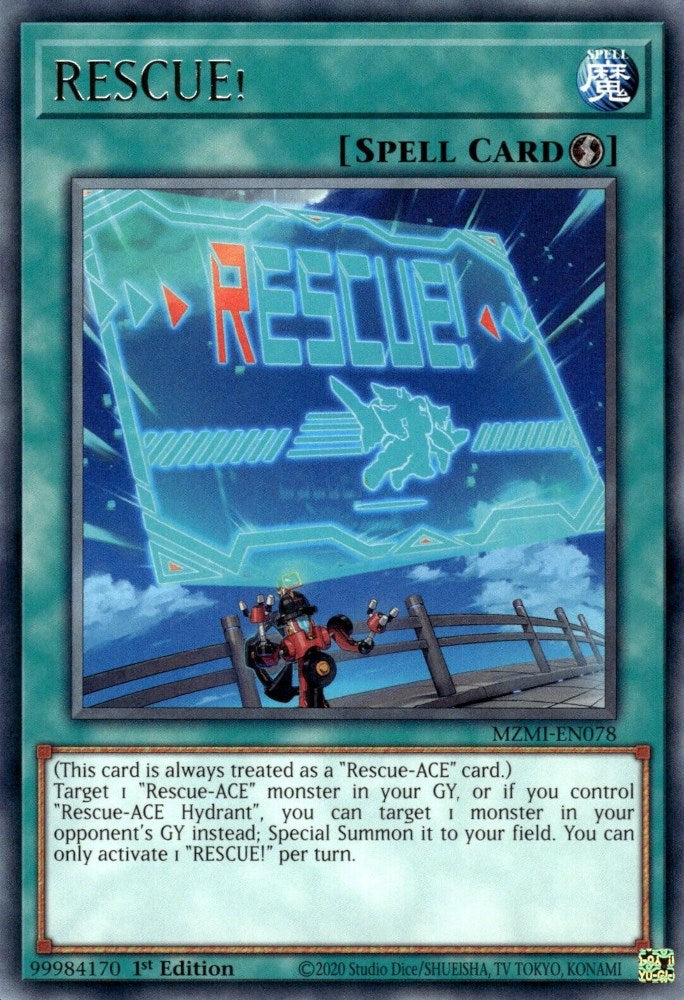¡RESCATE! [MZMI-EN078] Raro 