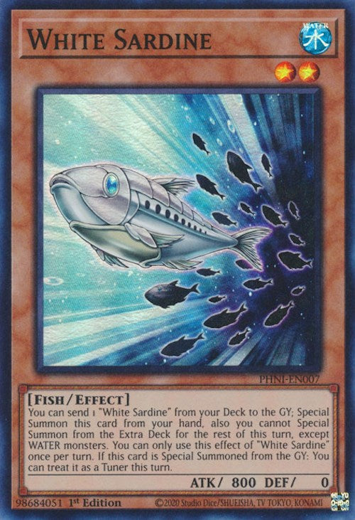 Sardina Blanca [PHNI-EN007] Súper Rara 