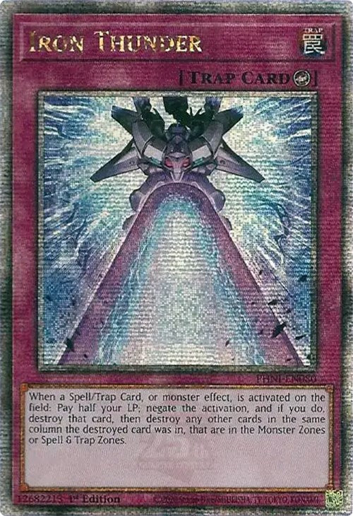 Trueno de Hierro [PHNI-EN080] Secreto Raro de un Cuarto de Siglo 