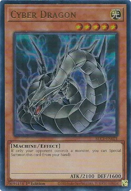 Dragón Cibernético (Arte Alternativo) [BLC1-EN021] Ultra Rara 