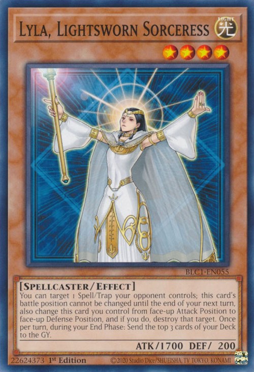 Lyla, Hechicera Luminosa [BLC1-EN055] Común 
