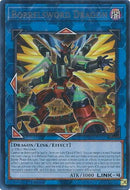 Dragón Borrelsword (Arte alternativo) (Plata) [BLC1-EN023] Ultra Rara 