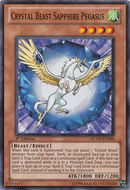 Bestia de Cristal Pegaso Zafiro [RYMP-EN046] Común 