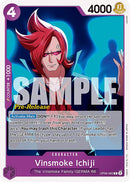 Vinsmoke Ichiji [Cartas de prelanzamiento de Alas del Capitán] 