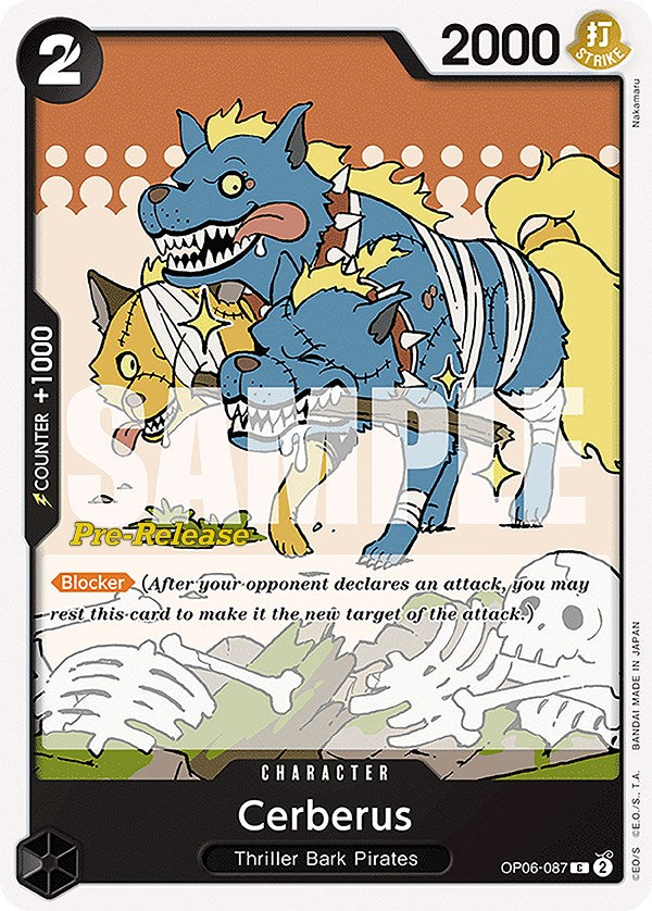Cerbero [Cartas de prelanzamiento de Alas del Capitán] 